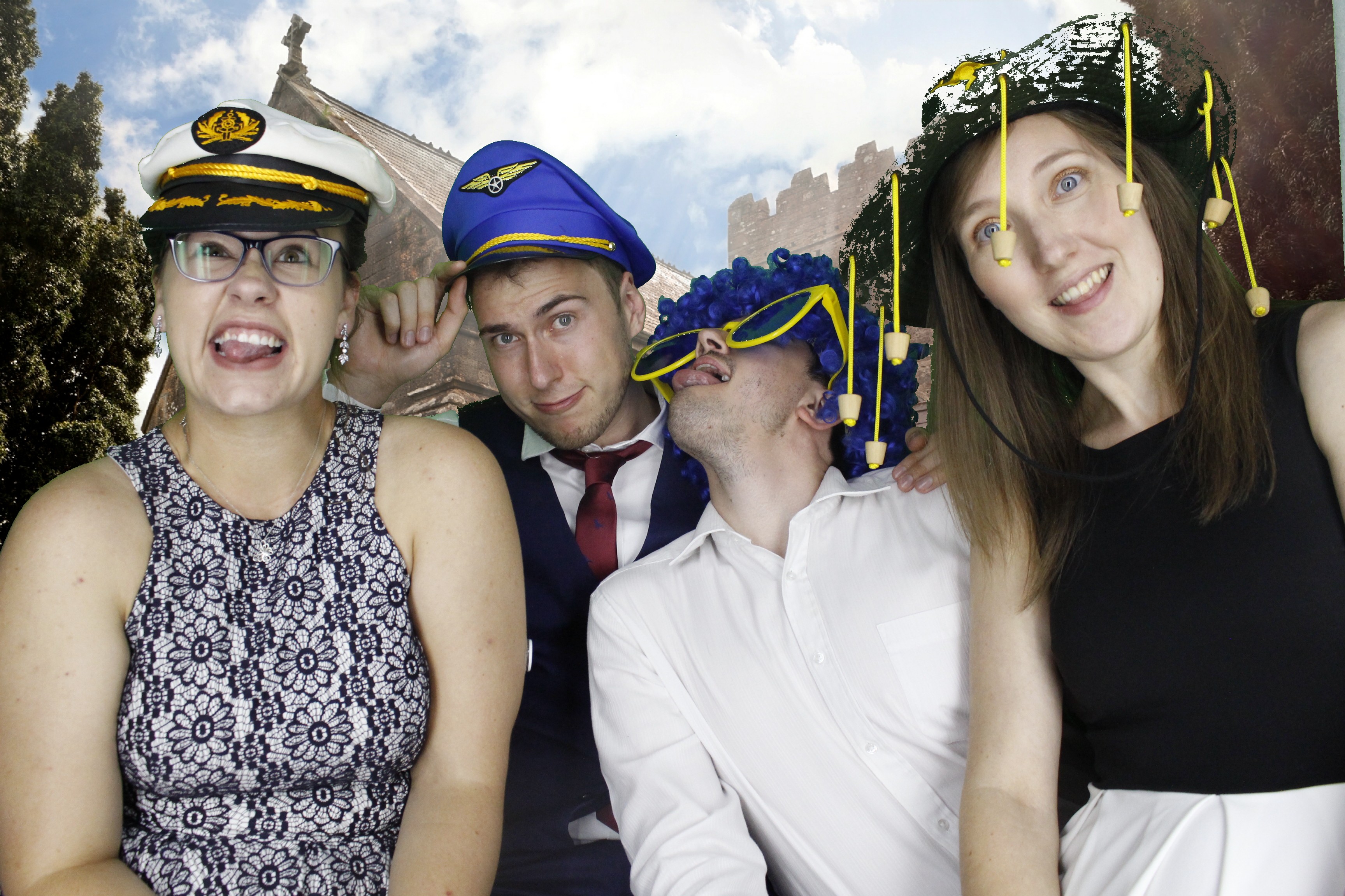 Rebecca and Warren's Wedding | View more photos from the event at gallery.myphotoboothexperience.co.uk/u/MyPhotoBoothExperienceLtd/Rebecca-and-Warrens-Wedding